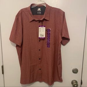 ZeroXposur travel series mens short sleeve shirt